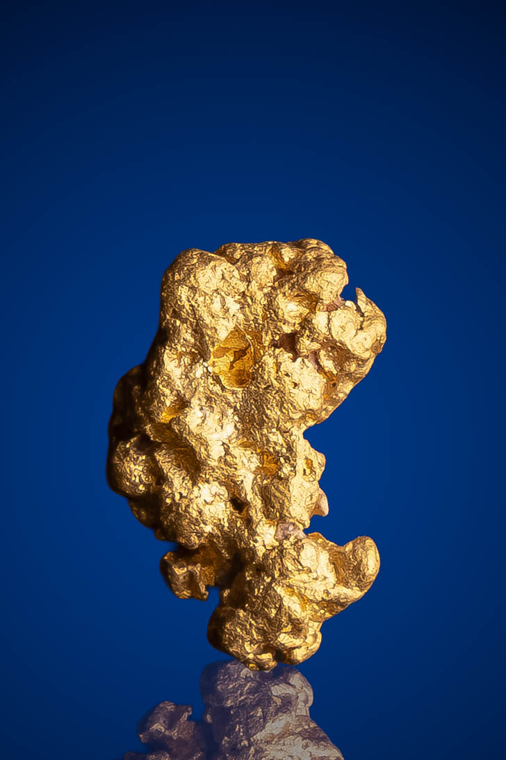 (image for) Textured, Chunky Natural Gold Nugget - Australia - 0.90 grams